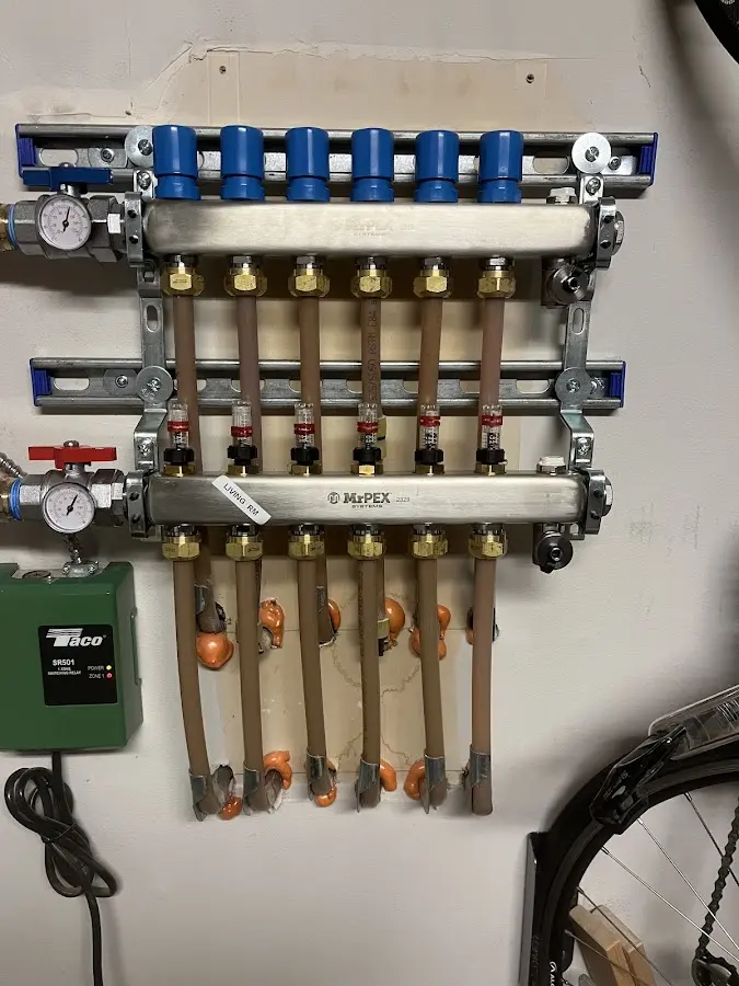 Plumber performing Leak Detection at a residential property in Unity